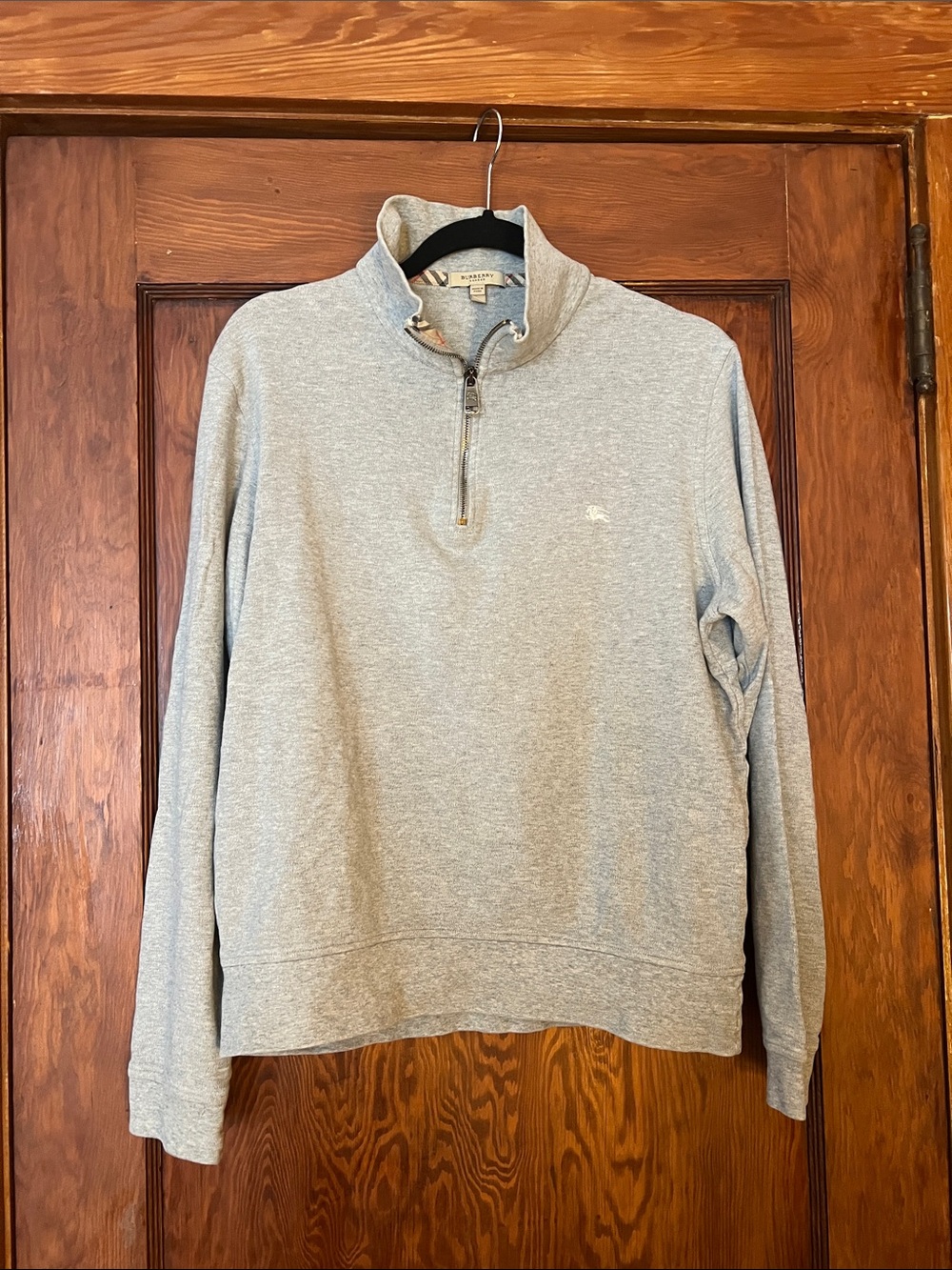 Burberry 100% Cotton Quarter Zip